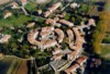 Vue du village circulaire de La Force